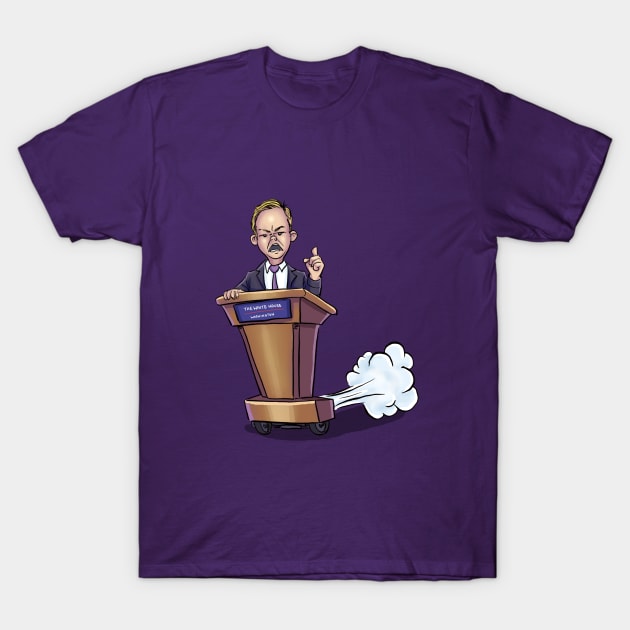 Spicer on Segway T-Shirt by obillwon